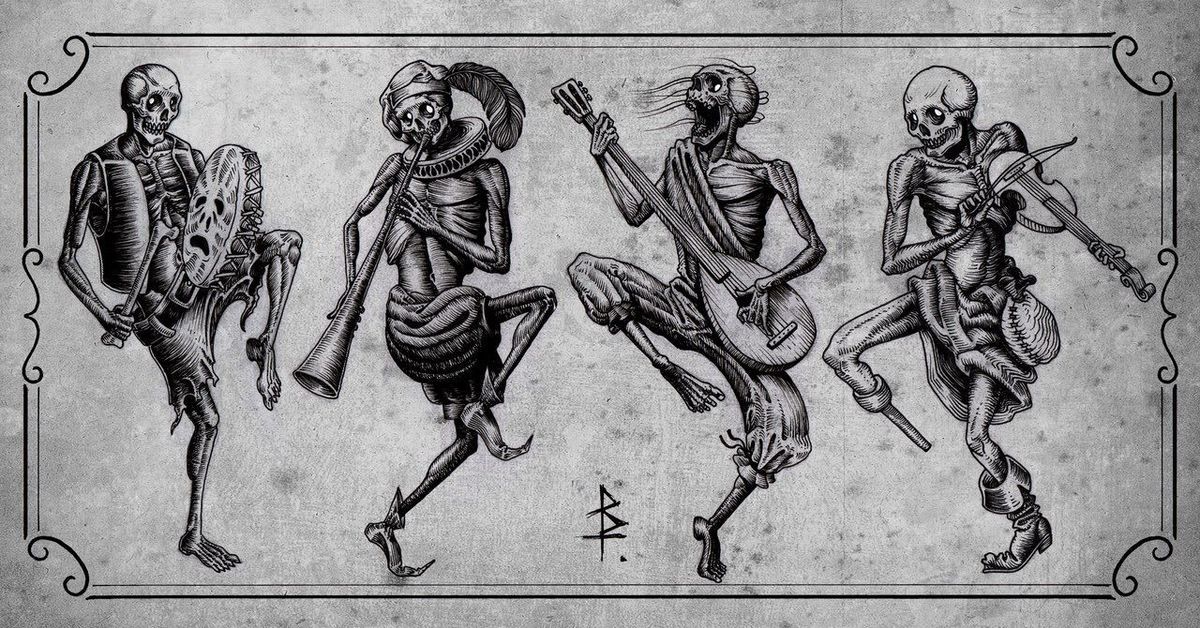 Danse macabre картина