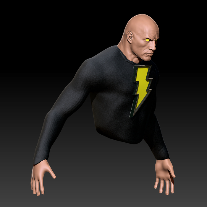  ׸  DC Comics, Shazam,  , Zbrush, 3D, 3D , 