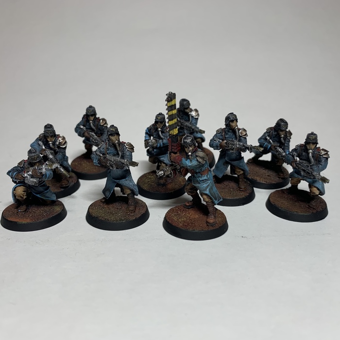 Death Korps of Krieg: infantry squad Warhammer 40k, Wh miniatures, Death Korps of Krieg, 