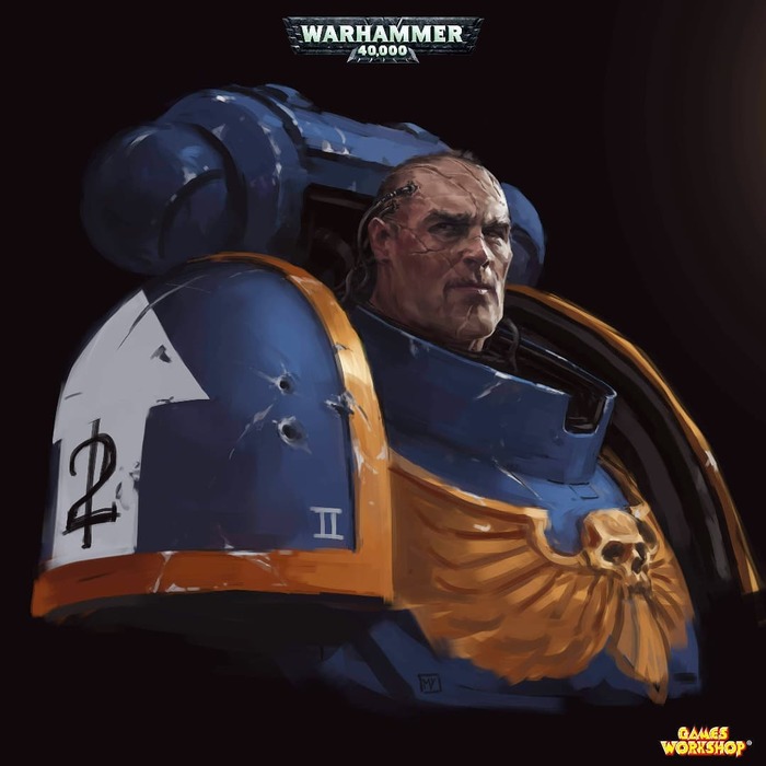 Astartes byMiguel Iglesias Miguel Iglesias, Warhammer 40k, Wh Art, Adeptus Astartes, Chaos Space marines, Thousand Sons, Ultramarines, Perturabo, 