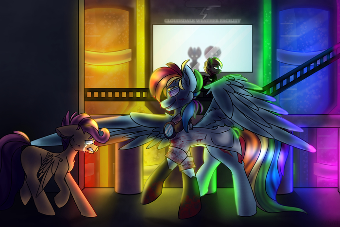   Scootaloo, Rainbow Dash, My Little Pony, Rainbow Factory