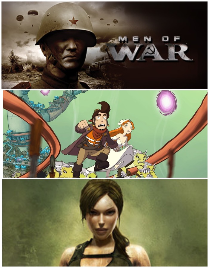  Men of war, Deponia Doomsday, Tomb Raider: Underworld Steamgifts, , Jigidi, Itstoohard