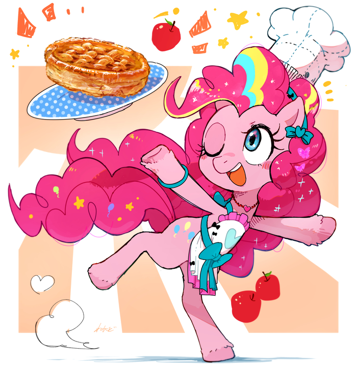 Pinkie Apple Pie My Little Pony, Ponyart, Pinkie Pie, Nendo23