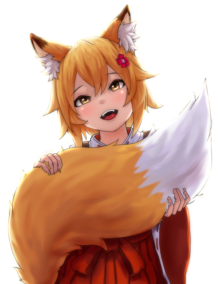  Sewayaki Kitsune No Senko-san, Senko-san, Anime Art, , Animal Ears, , 