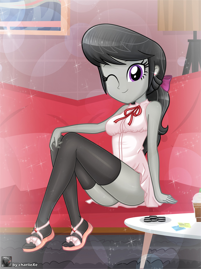 My Little Pony, Equestria Girls, Octavia Melody, MLP Edge, Charliexe