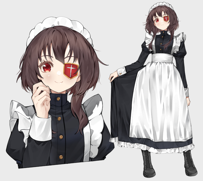 Горничная Мегумин