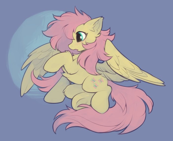   My Little Pony, Fluttershy, Ponyart, Hioshiru