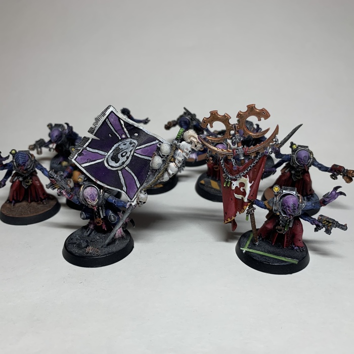 Genestealer cult:acolyte iconward Warhammer 40k, Wh miniatures, Genestealer Cults, 