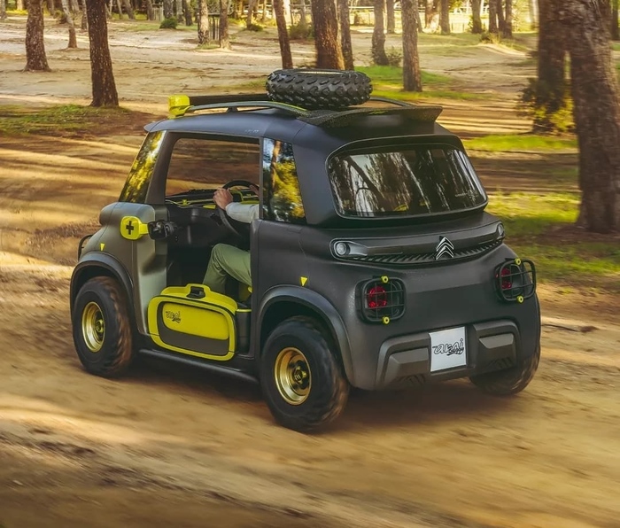 Citroen My Ami Buggy Авто, Фотография, Citroen, Электромобиль, Длиннопост, Концепт