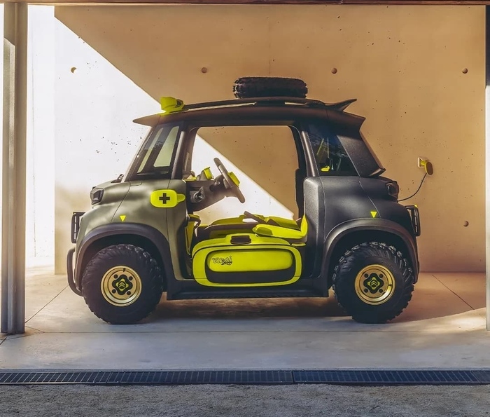Citroen My Ami Buggy Авто, Фотография, Citroen, Электромобиль, Длиннопост, Концепт