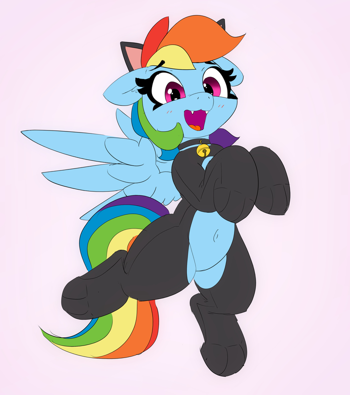 КошкоДэши My Little Pony, Ponyart, Rainbow Dash, Pabbley