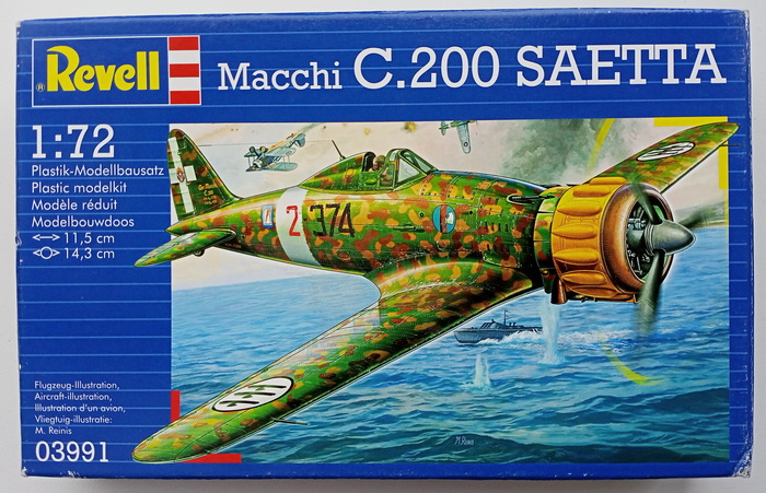 Macchi C.200 Saetta (1/72 Revell).    ,  , ,  , , , , , ,   ,  ,   , , , , , 