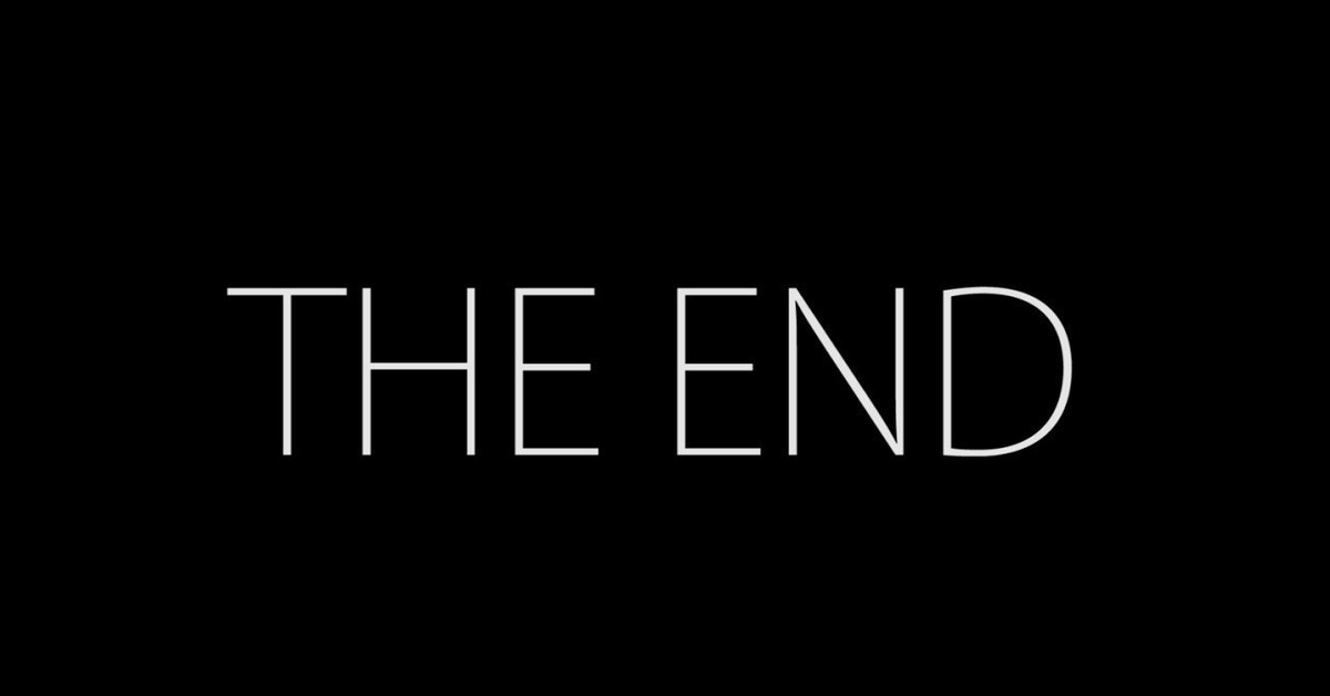 Вместо end. The end. The end надпись. Надписи на черном фоне. The end картинка.