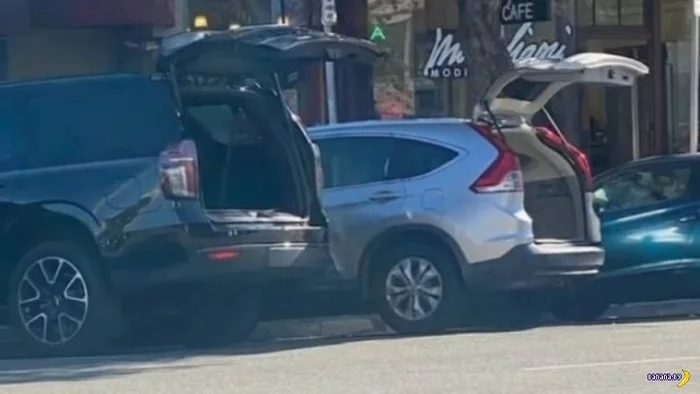 Зачем водители в США открывают багажники? США, Вор, Общество, Кража Зачем водители в США открывают багажники? США, Вор, Общество, Кража