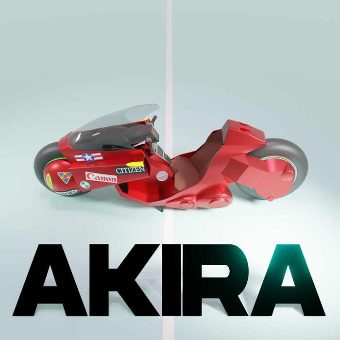 Akira Akira, 3D, 3D , 3D , Blender, , , , 