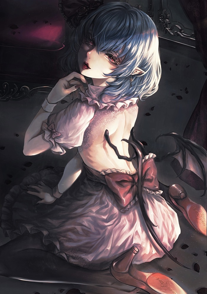 Remilia Scarlet Touhou, Remilia Scarlet, , Anime Art, Kyogoku-uru