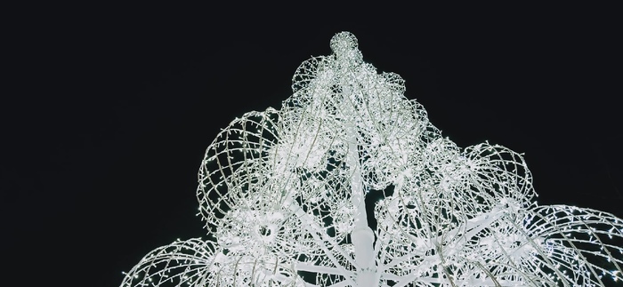 Мурманск новогодний - 2022 Кольский полуостров, Север, История, Город, Праздники, Новый Год, Иллюминация, Огни, Украшение, Гирлянда, Арт, Настроение, Зима, Рождество, Мурманск, Достопримечательности, Длиннопост