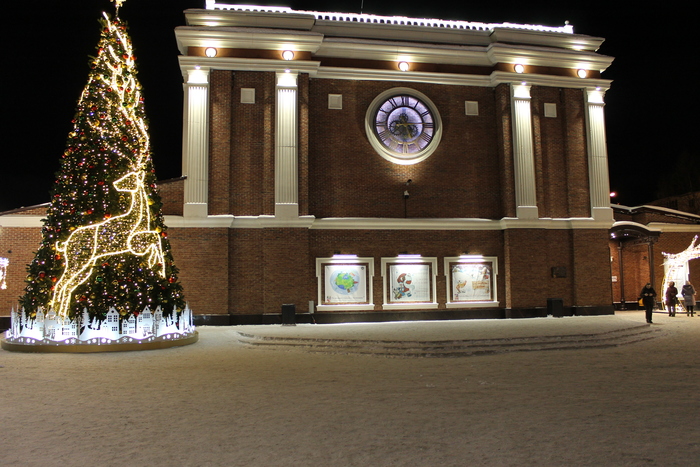 Мурманск новогодний - 2022 Кольский полуостров, Север, История, Город, Праздники, Новый Год, Иллюминация, Огни, Украшение, Гирлянда, Арт, Настроение, Зима, Рождество, Мурманск, Достопримечательности, Длиннопост