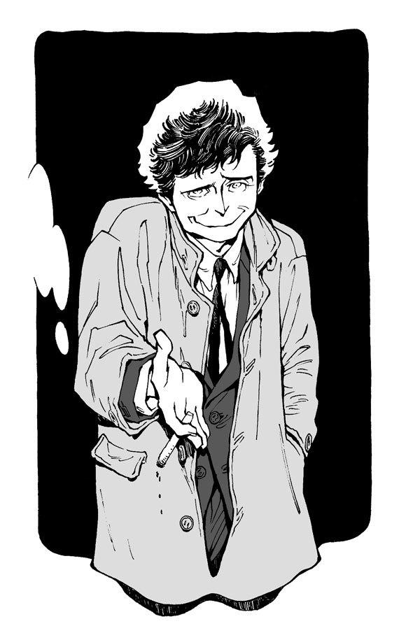 Я гоняюсь за такими людьми, как вы, уже двадцать пять лет. Поймал всех, кроме вас. (С.)