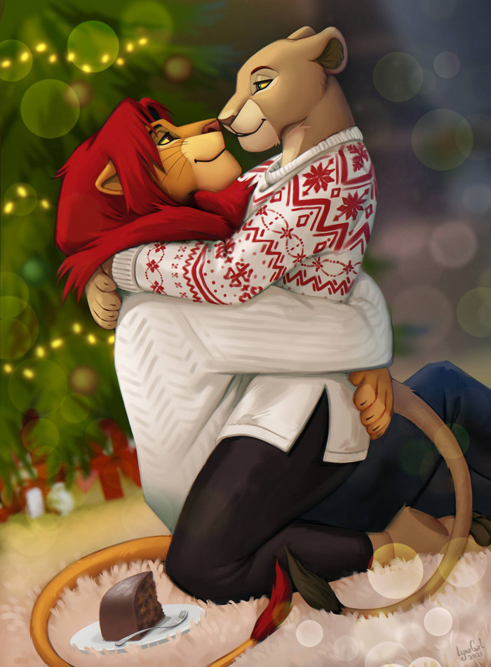 Happy Holidays! , , , Furry Lion, Reallynxgirl,  , , Walt Disney Company