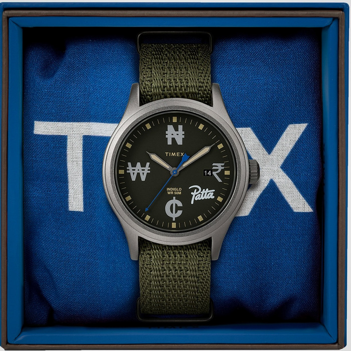 Time Is Money.  Timex x Patta