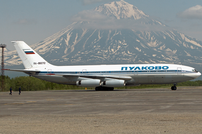 Ил-86 на Камчатке
