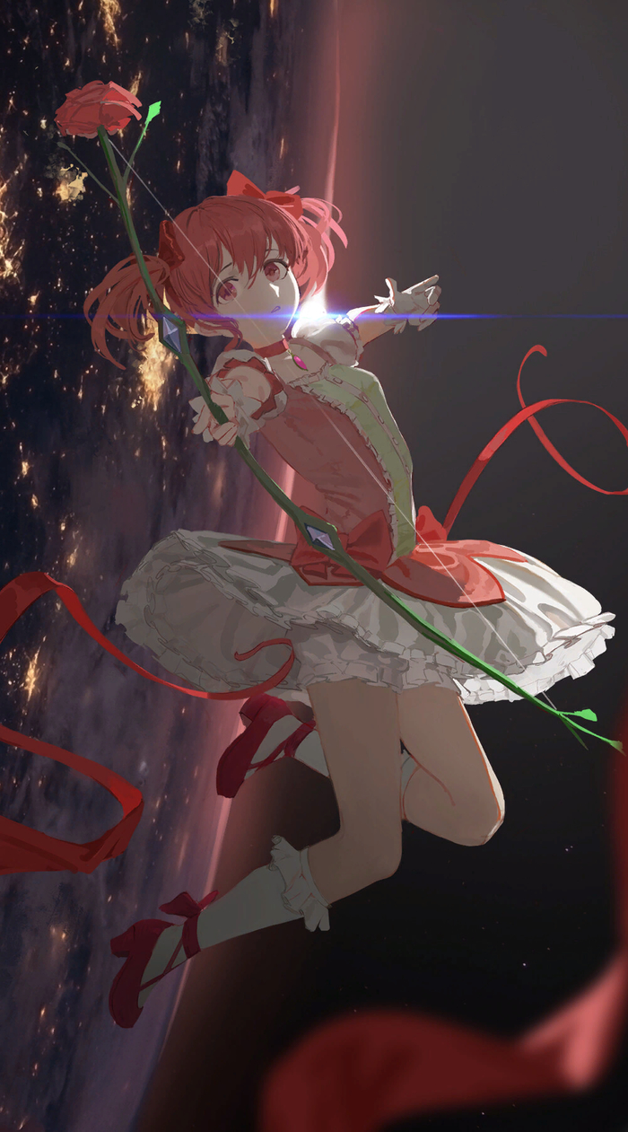  Mahou Shoujo Madoka Magica, Madoka Kaname, Anime Art, 