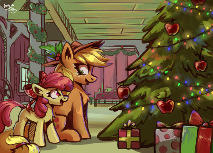    ,    ! My Little Pony, Ponyart, , -, Amy-gamy, Applejack, Applebloom