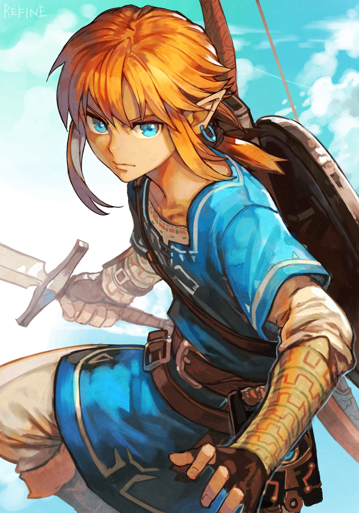 Link by Hungry Clicker Hungry Clicker, Link, , The Legend of Zelda, Game Art, Breath of the Wild