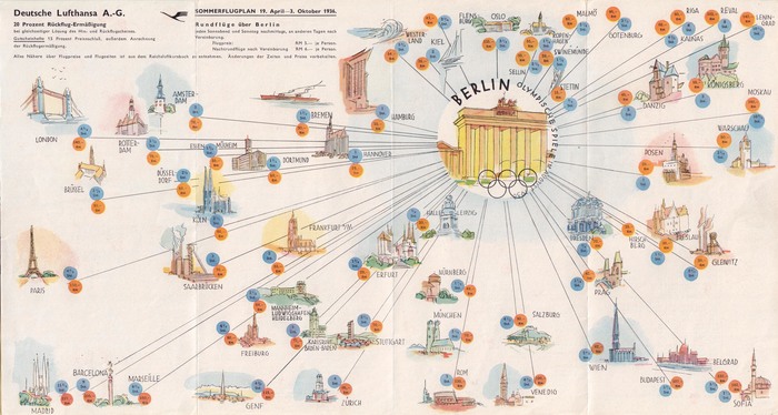   Lufthansa 1936  , , , , ,  ,  