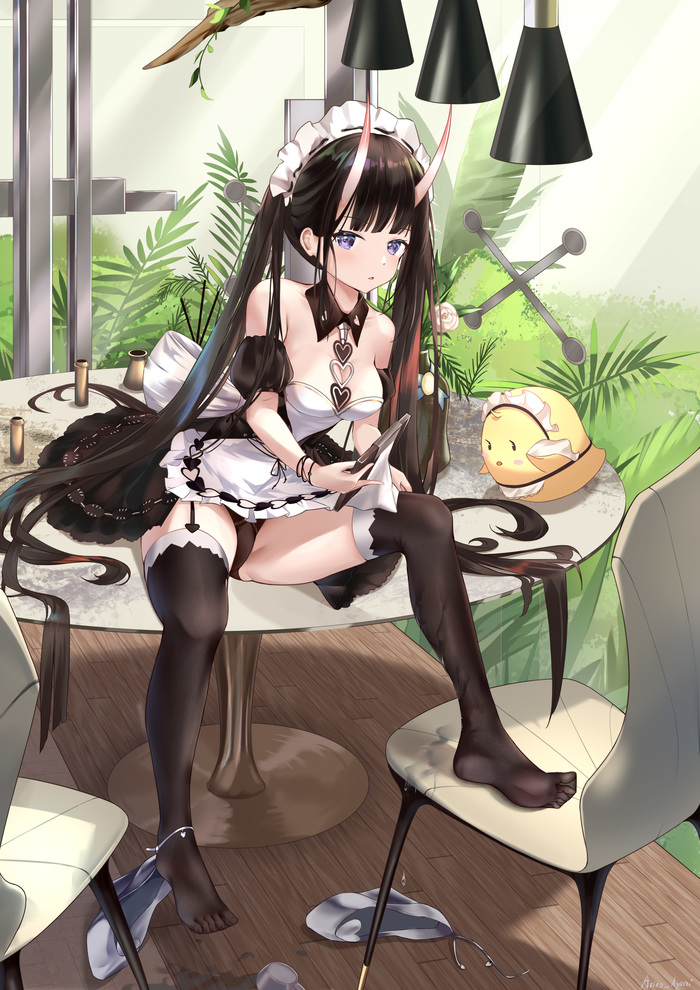 Noshiro , Anime Art, Azur Lane, Noshiro, , , , , ,  