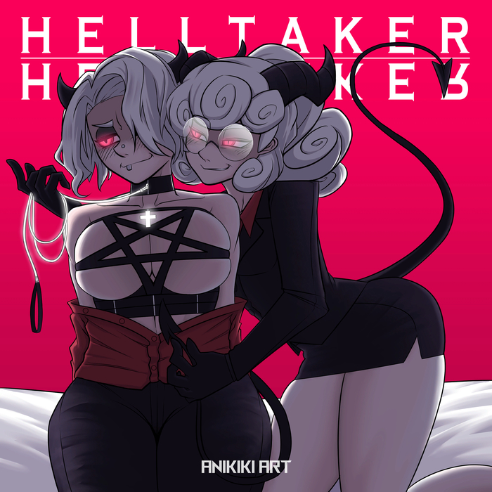    Helltaker, Pandemonica, Zdrada, Anime Art, 