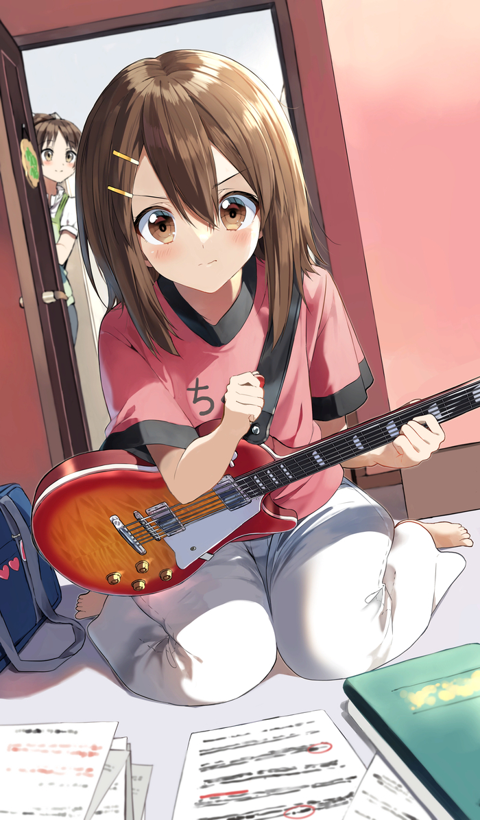  K-on, Yui Hirasawa, Anime Art, 