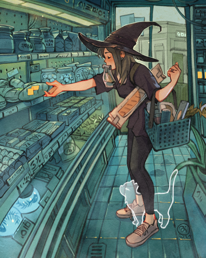 The Daily Life of Witches.Part I Anime Art, Original Character, , , , , , , Simzart