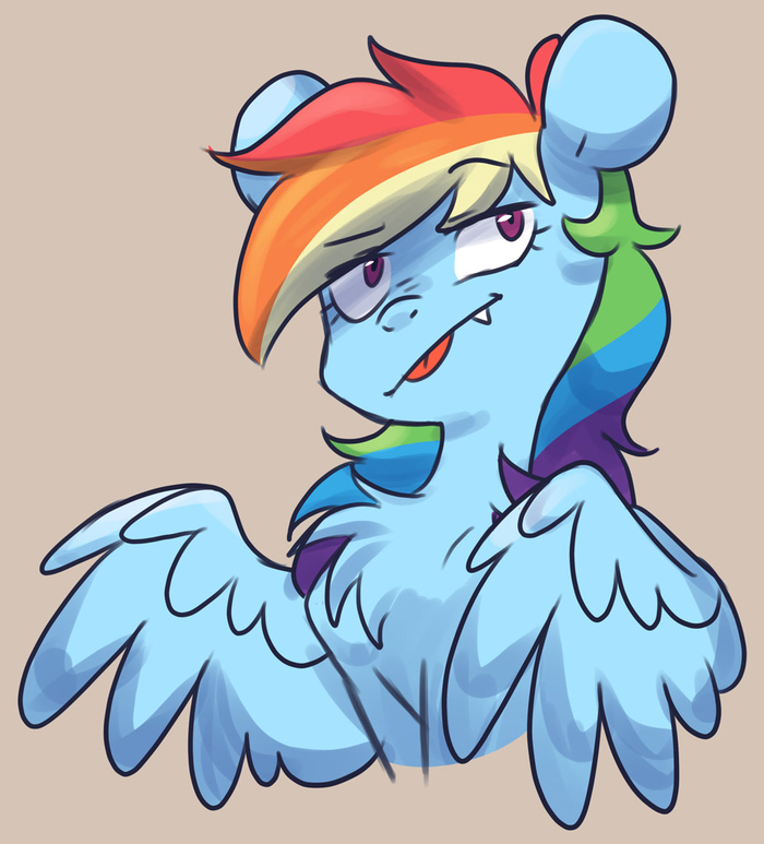  My Little Pony, Rainbow Dash, Doodle-mark