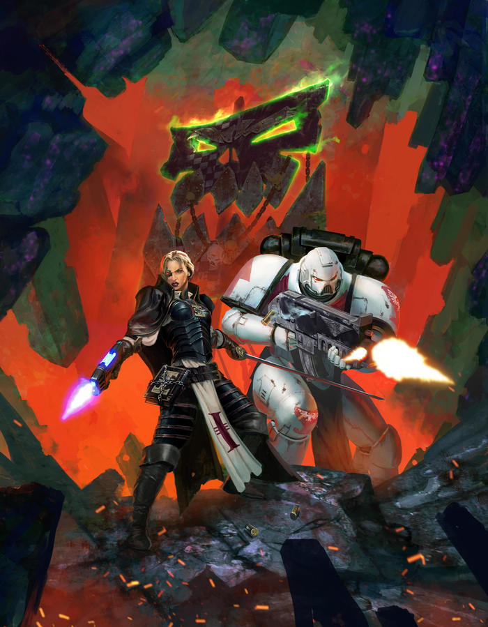 Artby DiegoGisbertLlorens Warhammer 40k, Astra Militarum, Inquisition, Traitor, Chaos Space marines, Adeptus Astartes, Wh Art, , Diego Gisbert Llorens