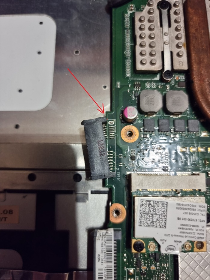 ASUS N56VZ ������ ODD ������� ������� ����