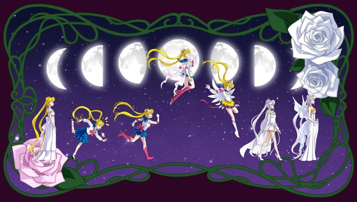    -  Sailor Moon, Anime Art, , Tsukino Usagi