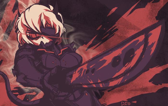 Malina Rising , , Metal Gear Rising, Helltaker, Malina, 
