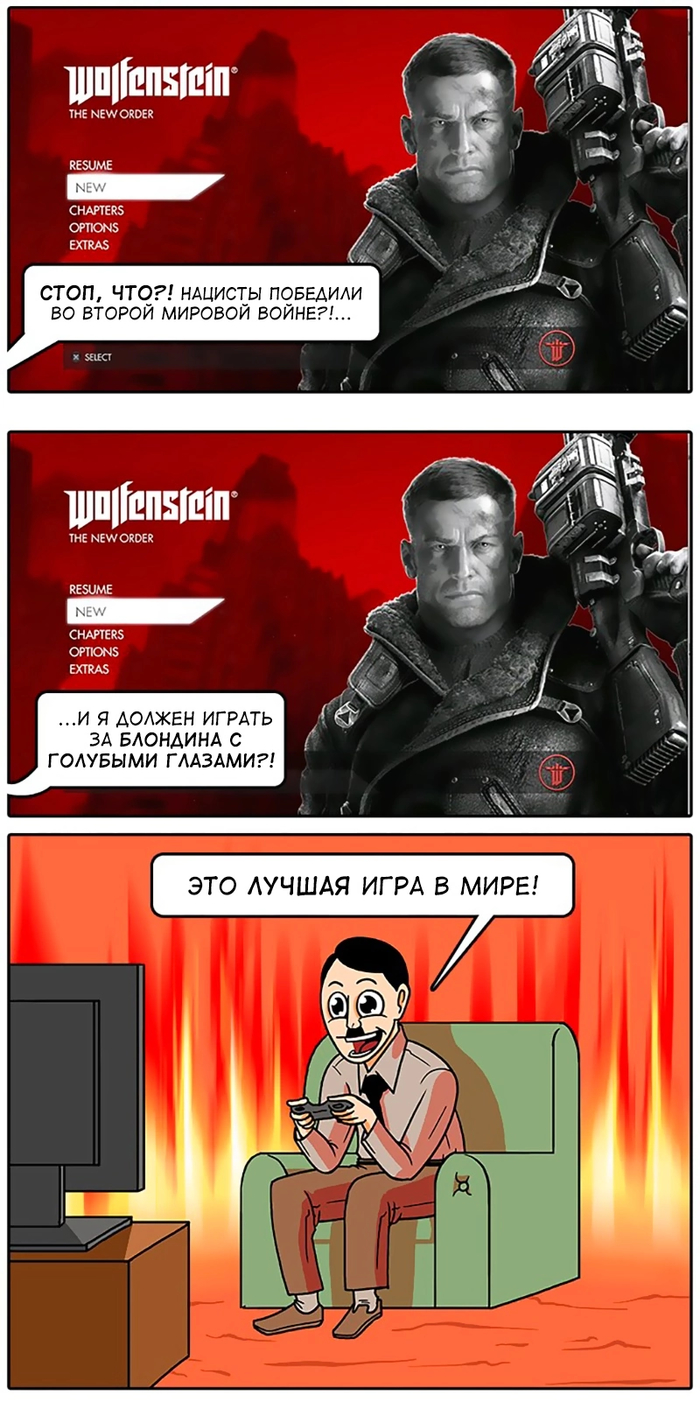 Wolfenstein 3D: истории из жизни, советы, новости, юмор и картинки — Все  посты, страница 8 | Пикабу