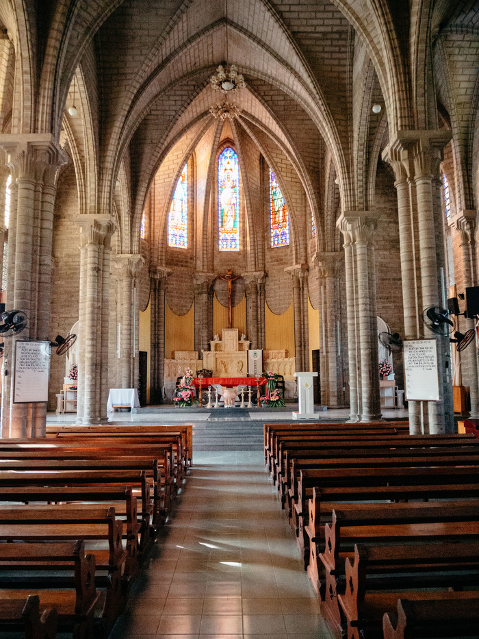 Кафедральный собор Иисуса Царя Вьетнам, Путешествия, Отдых, Религия, История, Достопримечательности, Длиннопост