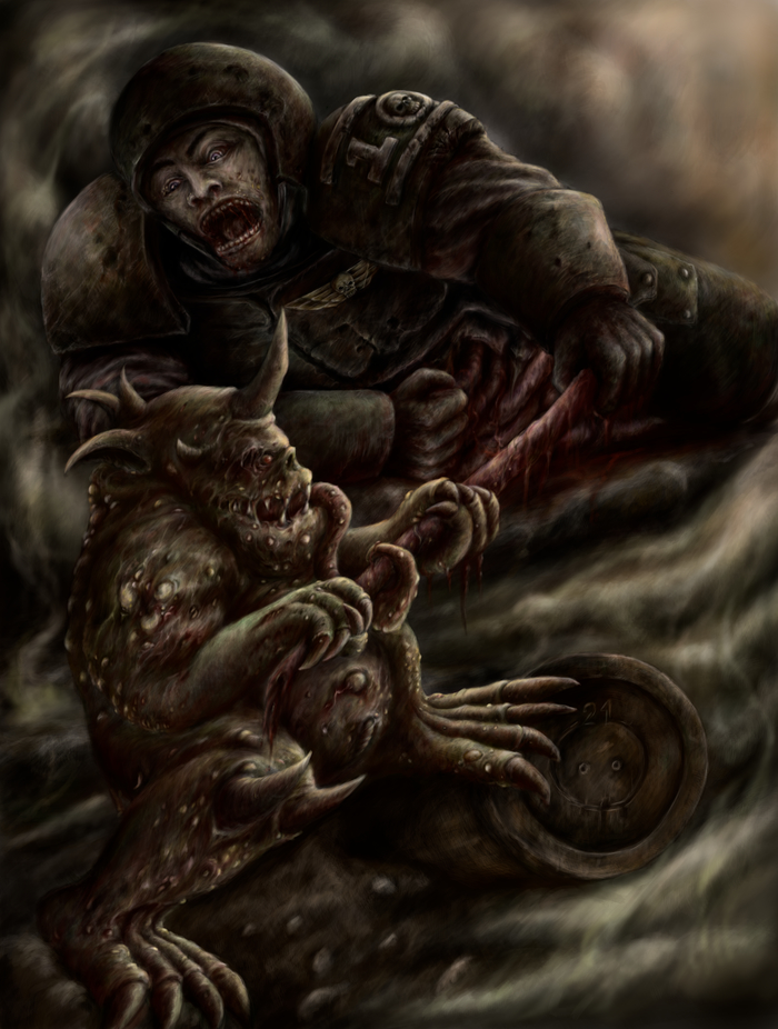 Nurgling Warhammer 40k, , , Astra Militarum, Wh Art