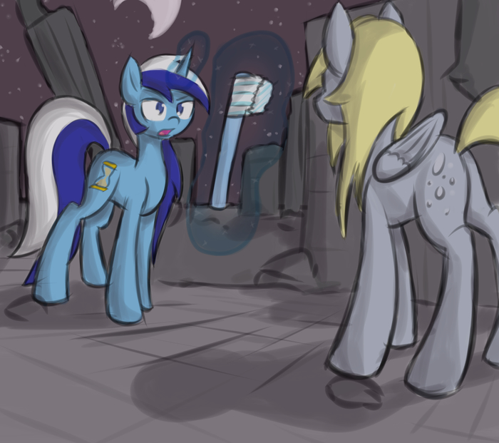     My Little Pony, Derpy Hooves, Minuette