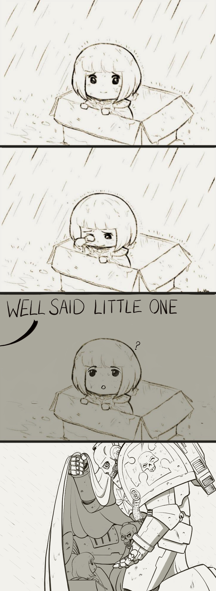 Хорошо сказано, малышка...