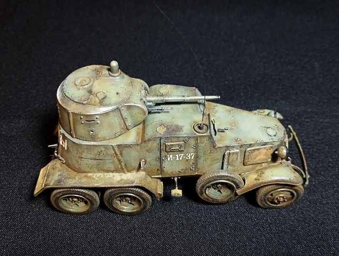 Ижорский броневик. БА-10А Моделизм, Стендовый моделизм, Сборная модель, Миниатюра, Вторая мировая война, Своими руками, Рукоделие, Хобби, Масштабная модель, Коллекция, Бронетехника, СССР, Броневик, Рукоделие без процесса, История, Танки, Видео, Длиннопост