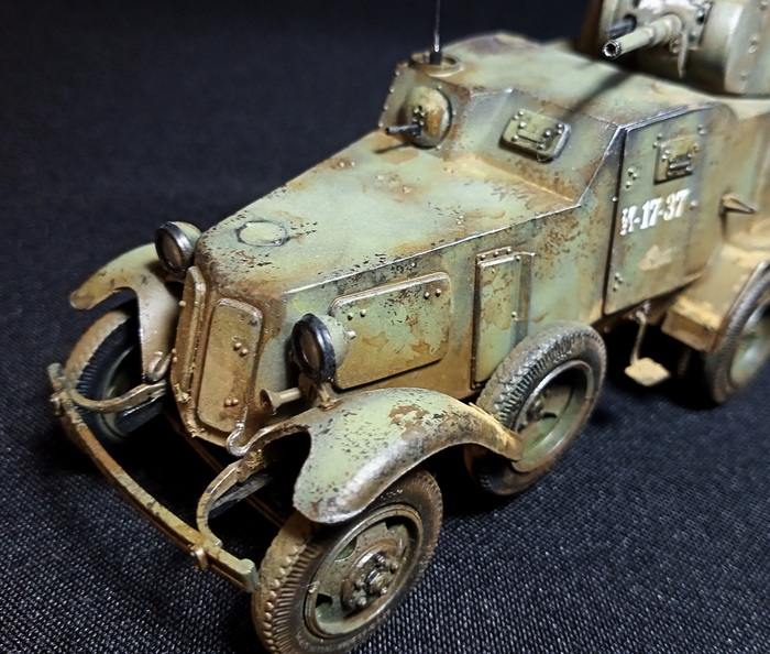 Ижорский броневик. БА-10А Моделизм, Стендовый моделизм, Сборная модель, Миниатюра, Вторая мировая война, Своими руками, Рукоделие, Хобби, Масштабная модель, Коллекция, Бронетехника, СССР, Броневик, Рукоделие без процесса, История, Танки, Видео, Длиннопост