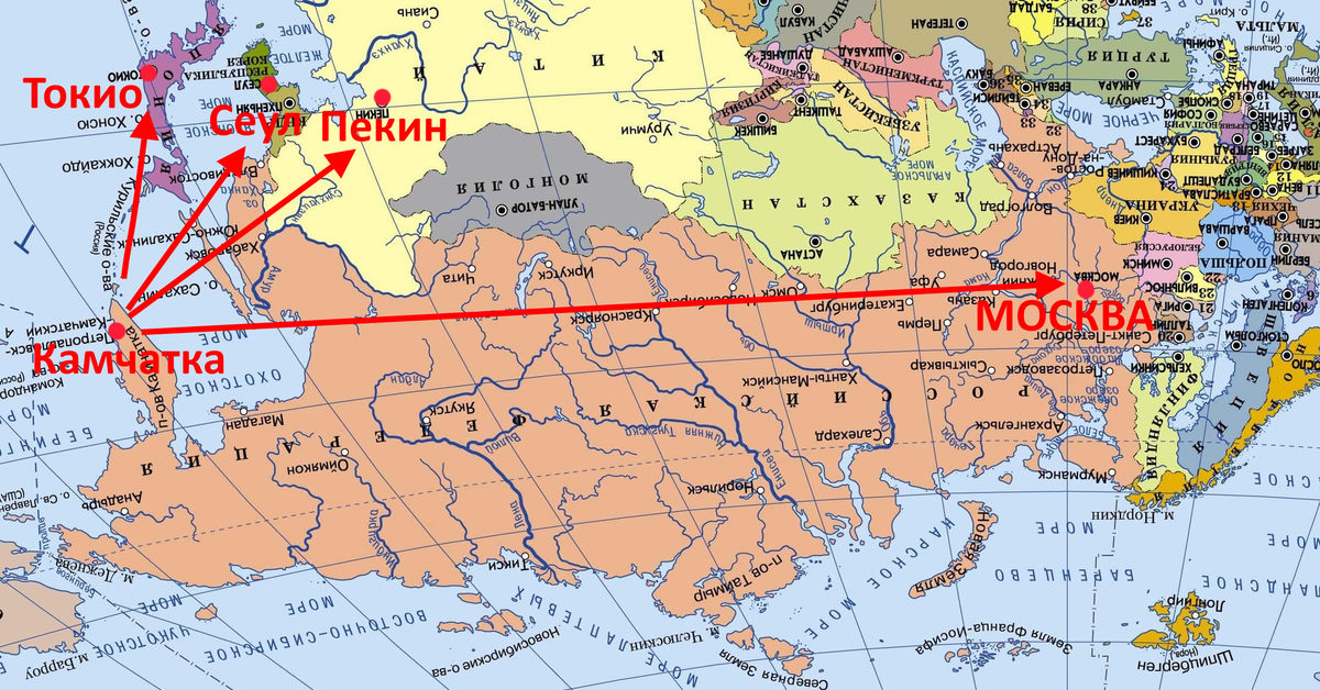 Владивосток местоположение. Камчатка на карте России. Где находится Камчатка на карте. Карта России Камчатка на карте.