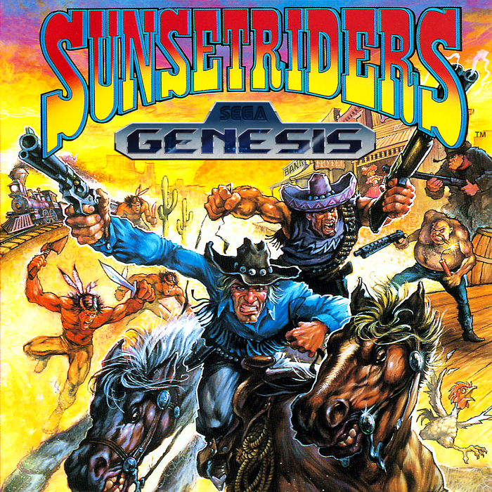 Sunset Riders Sega, , 
