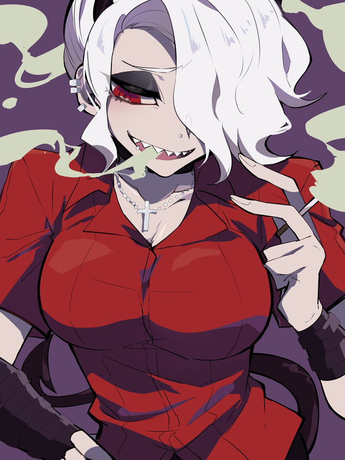   , Anime Art, Helltaker, Zdrada
