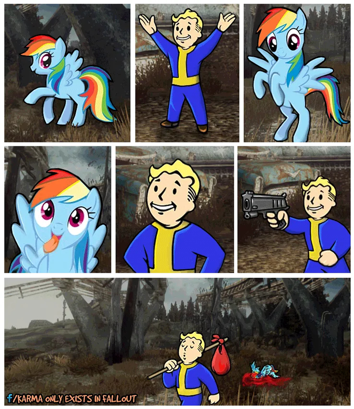   , Fallout, , , , My Little Pony, Rainbow Dash